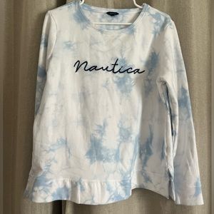 Tie Die Nautica sweatshirt